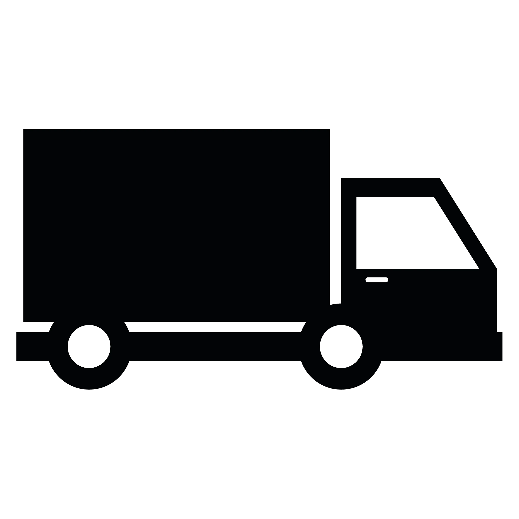 Icono de camiones, diseño de camiones de carga
