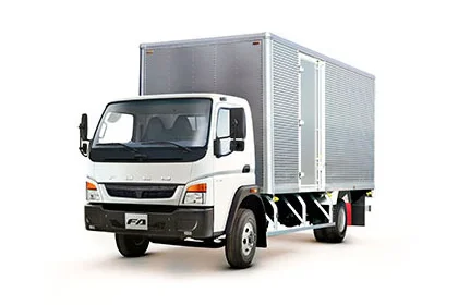 El innovador camion de carga FUSO FA, ideal para negocios con todo tipo de operaciones de carga