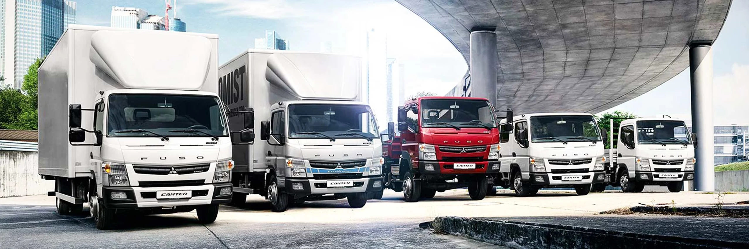 La novedosa linea de camiones de carga FUSO Canter, camiones de gran calidad