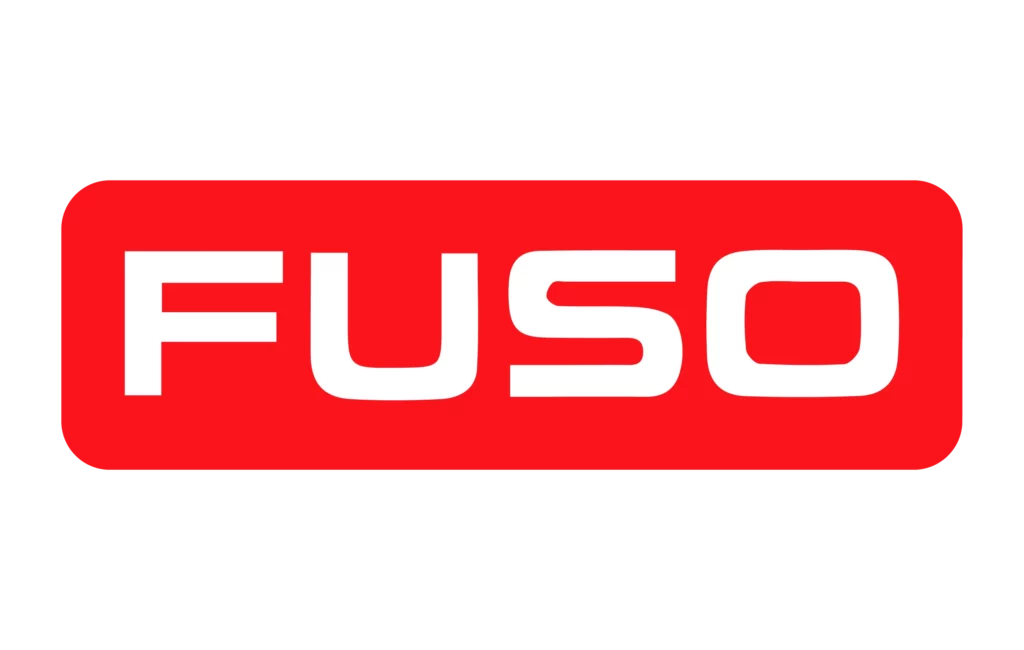 Logo de FUSO, camiones de carga japoneses con tecnologia de Mercedes-Benz