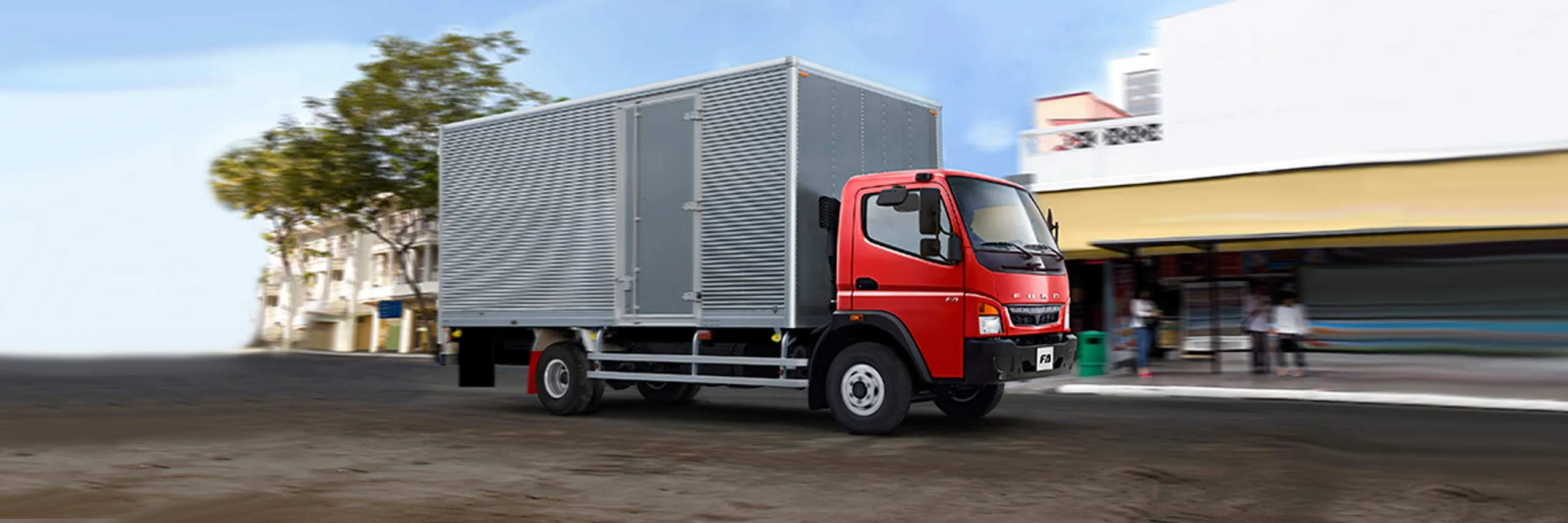 Los camiones medianos de FUSO ofrecen gran versatibilidad y firmeza