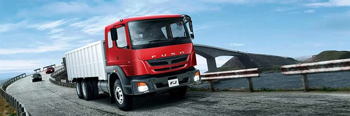 Los renombrados camiones pesados FJ de FUSO, ideales para los trabajos mas duros