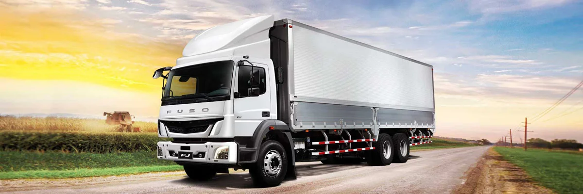 El FJ de FUSO es uno de los camiones de mayor renombre en Paraguay, camiones pesados