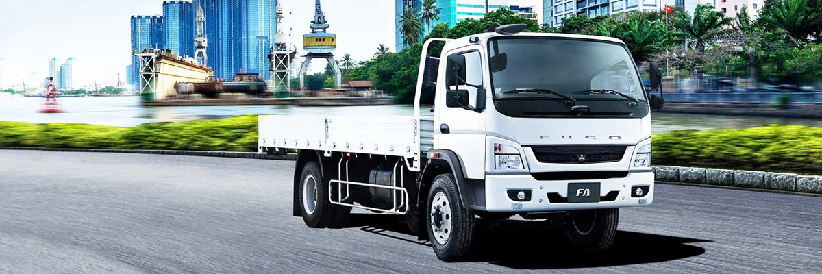El FA 6.3 Ton de FUSO, camiones de carga media de gran torque y potencia