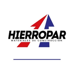 Logo de Hierropar, que apuesta por los camiones de FUSO para sus operaciones diarias