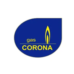 Logo de Gas Corona, uno de los muchos clientes que apuestan en FUSO