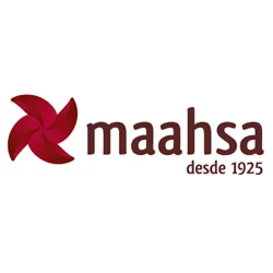 Logo de Maahsa Paraguay, que cuenta con una gran flota de camiones FUSO