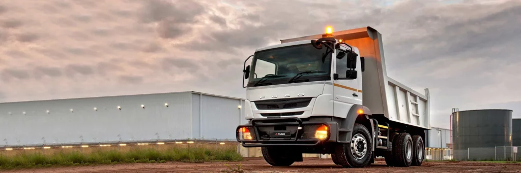 Camiones de construccion FUSO FJ, camiones pesados de obra en Paraguay